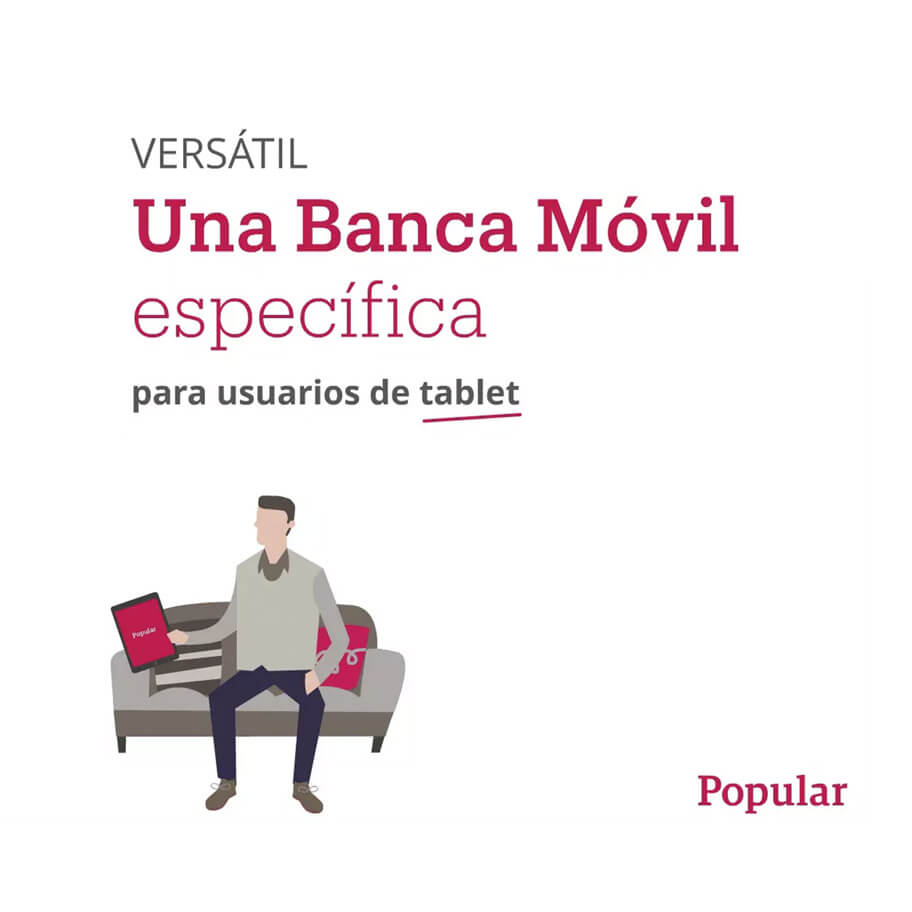 Video animación para explicar la digitalización de un proceso. Banco Popular