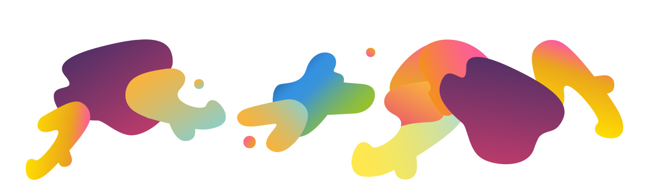 Diseño abstracto Flow horizontal