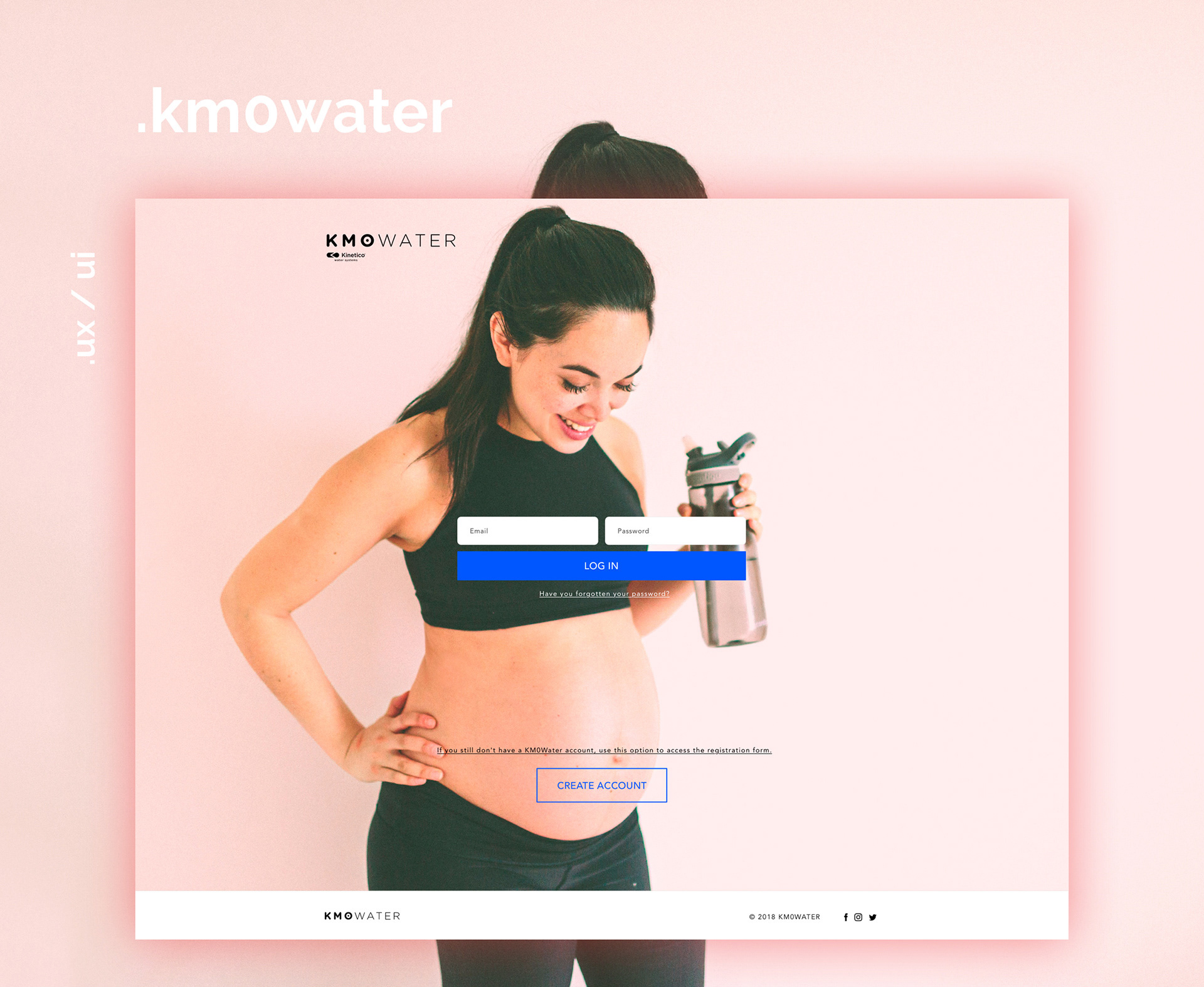 Diseño de pantalla de Log in